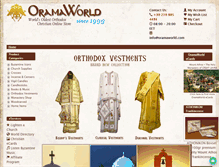 Tablet Screenshot of oramaworld.com